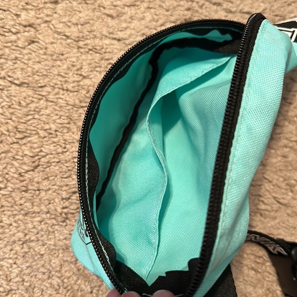 Victoria’s Secret PINK Fanny Pack Belt Bag Mint Aqua adjustable buckle strap - Picture 9 of 12
